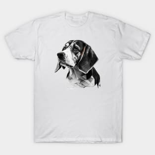 B&W Beagle T-Shirt